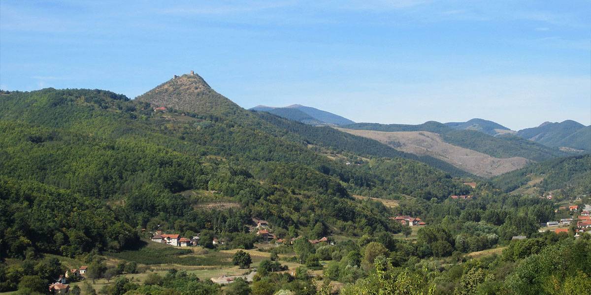 Planina Goc Grad Koznik