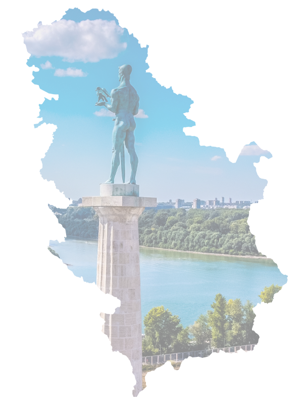 Скромное обаяние Белграда. Обзорная экскурсия по центру города mondorama map